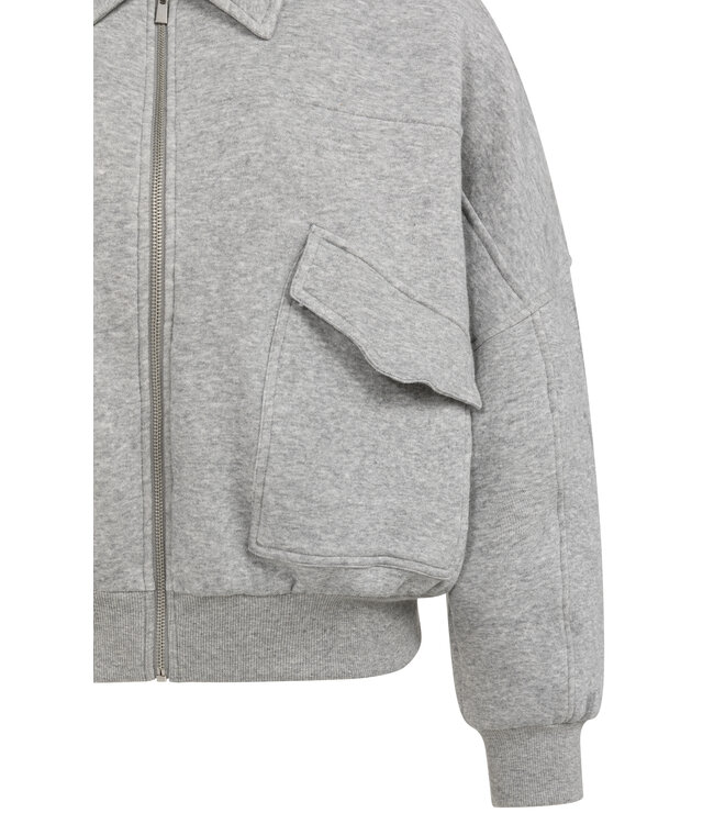 Yaya Sweat jacket w/pockets