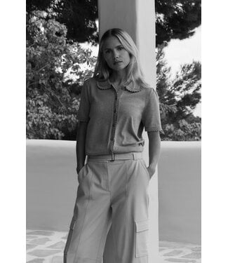 Yaya Short sleeve cardigan