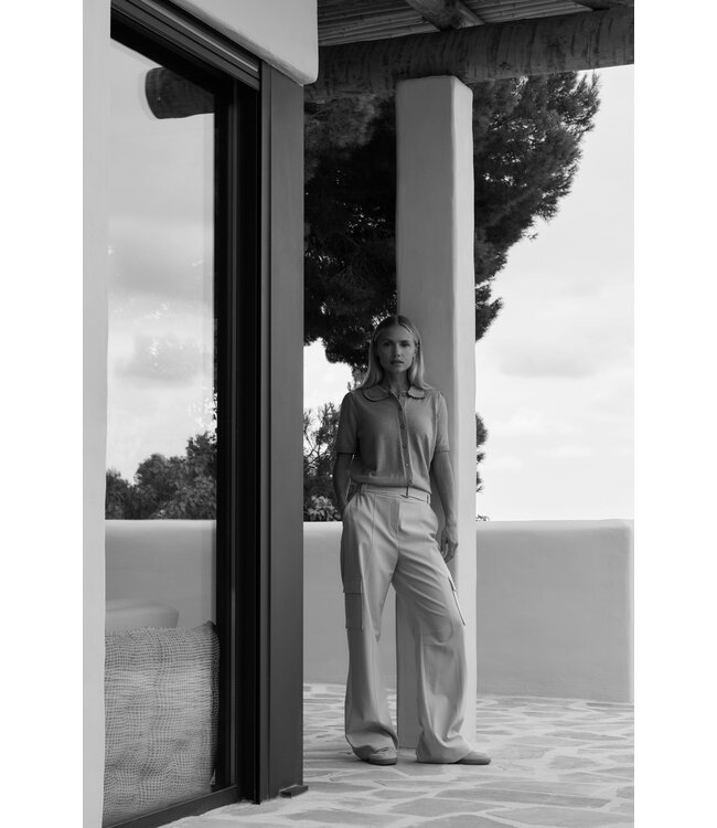 Yaya Short sleeve cardigan