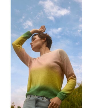 Brodie Bali print crew top