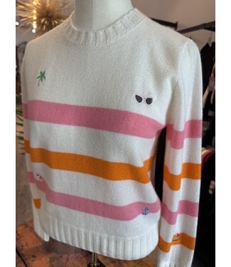 Brodie Beach embroidery top