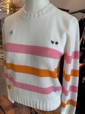 Brodie Beach embroidery top