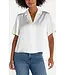 Liverpool Canada Short sleeve camp collar blouse