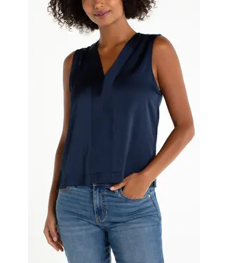 Liverpool Canada Sleeveless vneck top