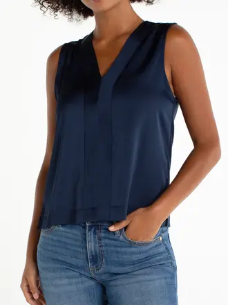 Liverpool Canada Sleeveless vneck top