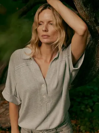 Repeat Cotton knit pullover