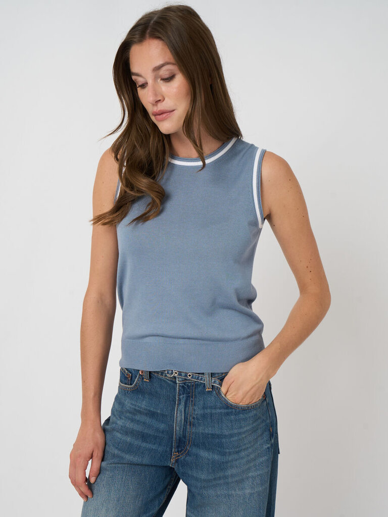 Repeat Repeat Cotton knitted pullover 401125