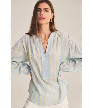 Velvet Analyn stripe top