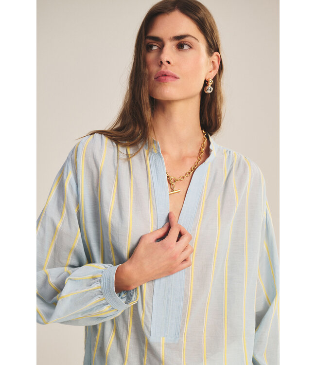 Velvet Analyn stripe top