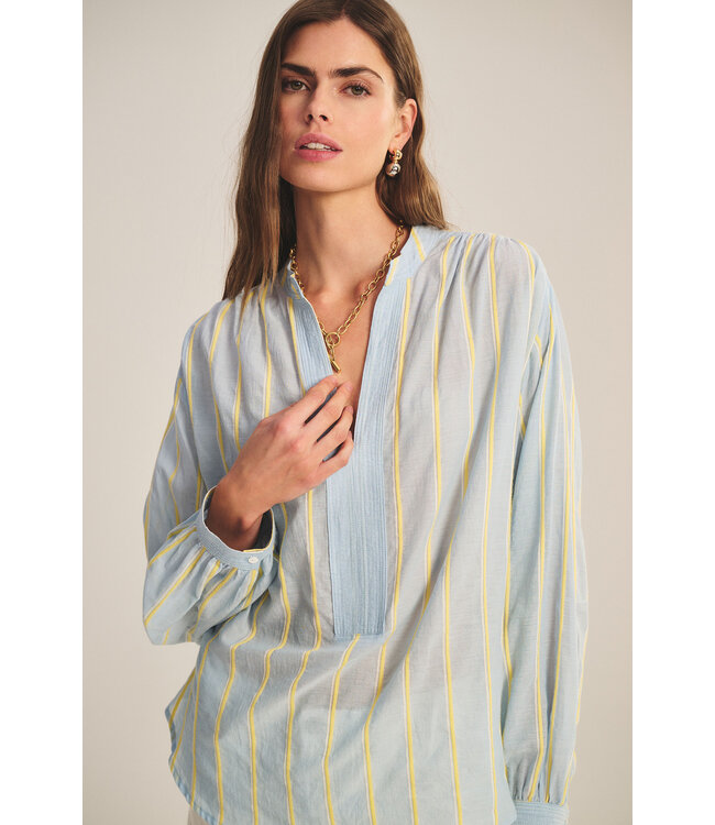 Velvet Analyn stripe top