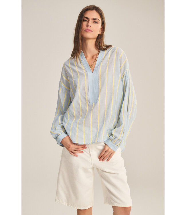 Velvet Analyn stripe top