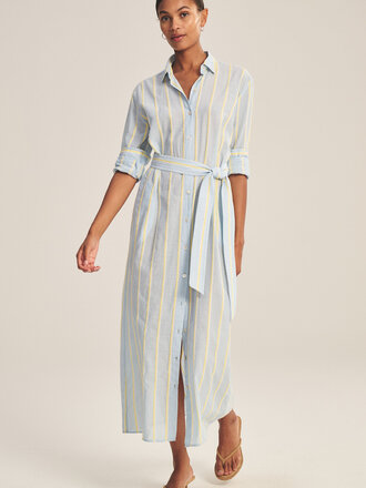 Velvet Kimora stripe dress