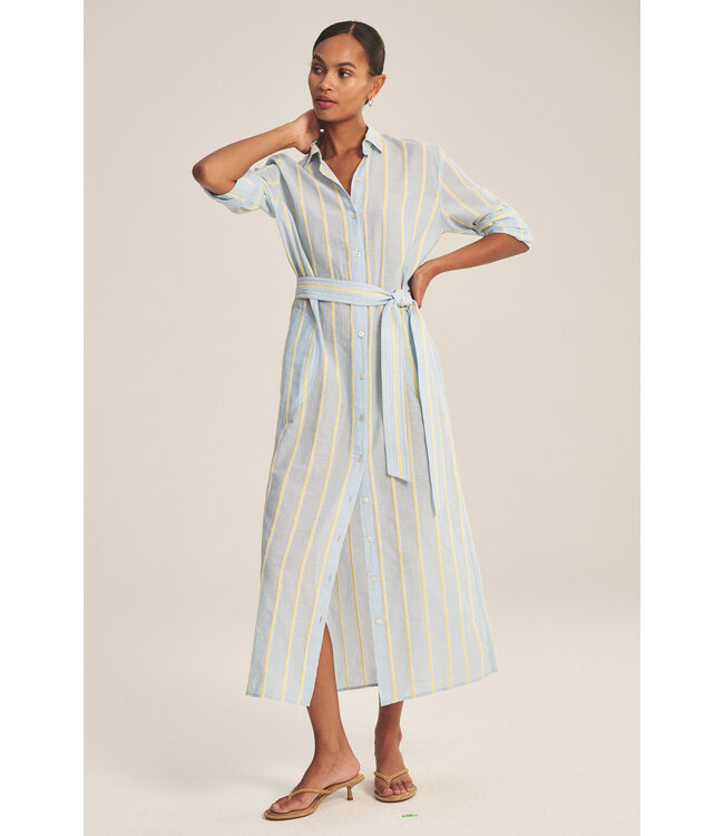 Velvet Kimora stripe dress