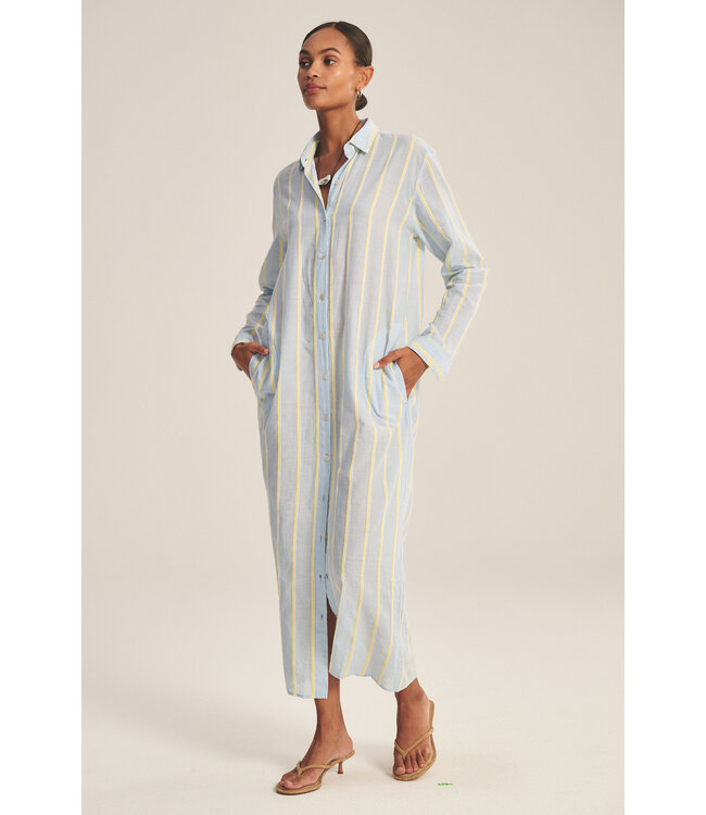 Velvet Kimora stripe dress