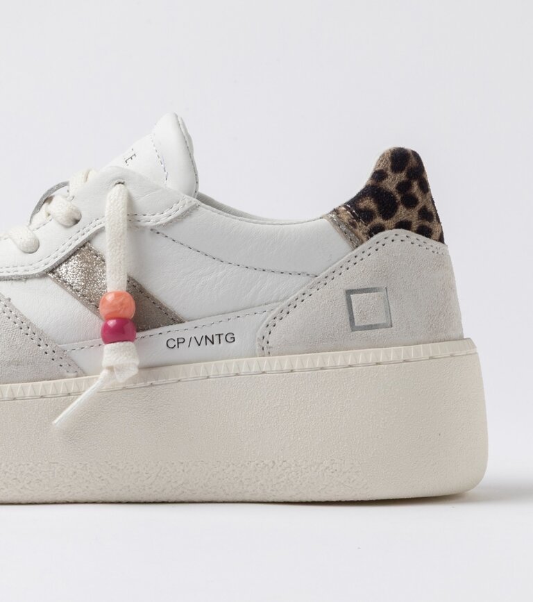 D.A.T.E D.A.T.E Court platform vintage calf sneaker CP-VC-WD