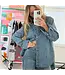 Kerri Rosenthal Mia tiny hearts denim shirt