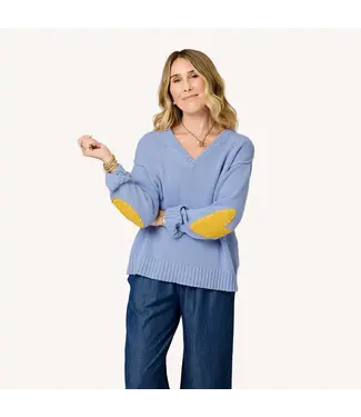 Kerri Rosenthal Frenchy vneck sweater