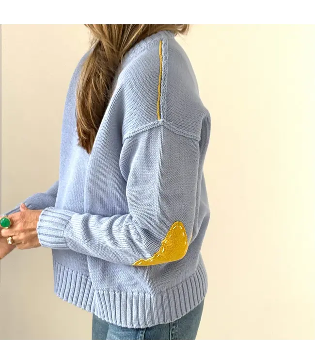 Kerri Rosenthal Frenchy vneck sweater