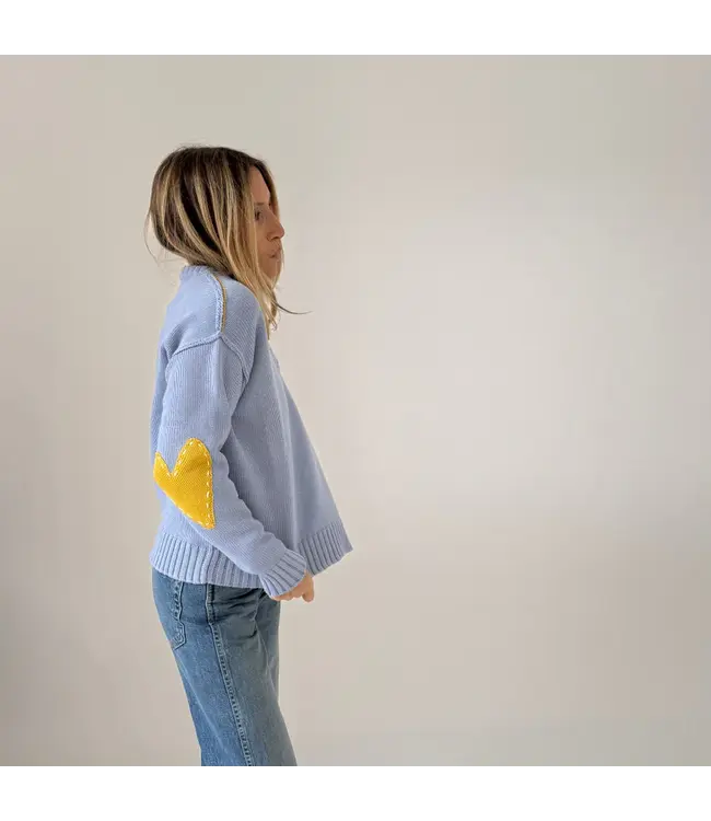 Kerri Rosenthal Frenchy vneck sweater