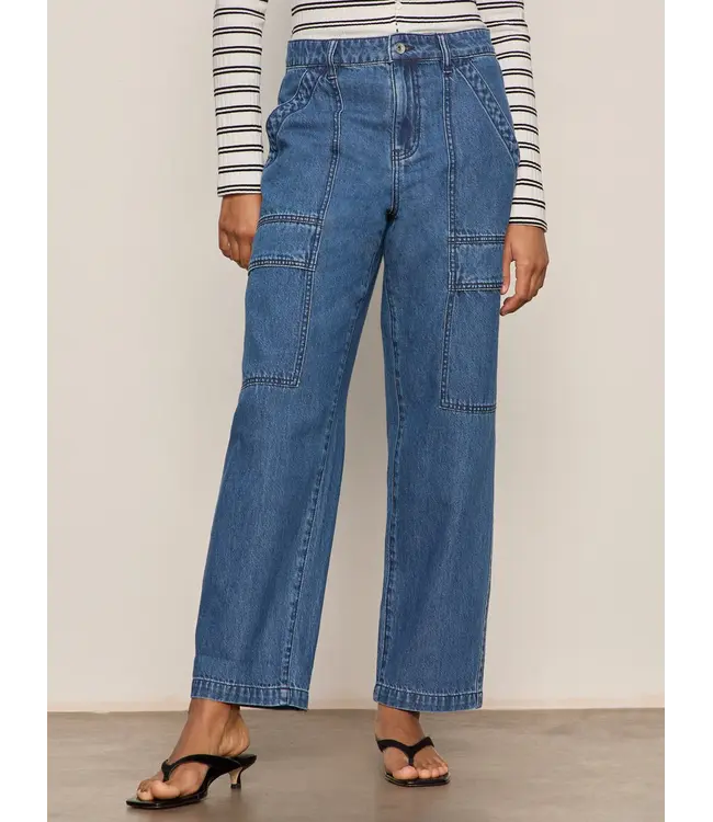 Sanctuary Boyfriend utility jean