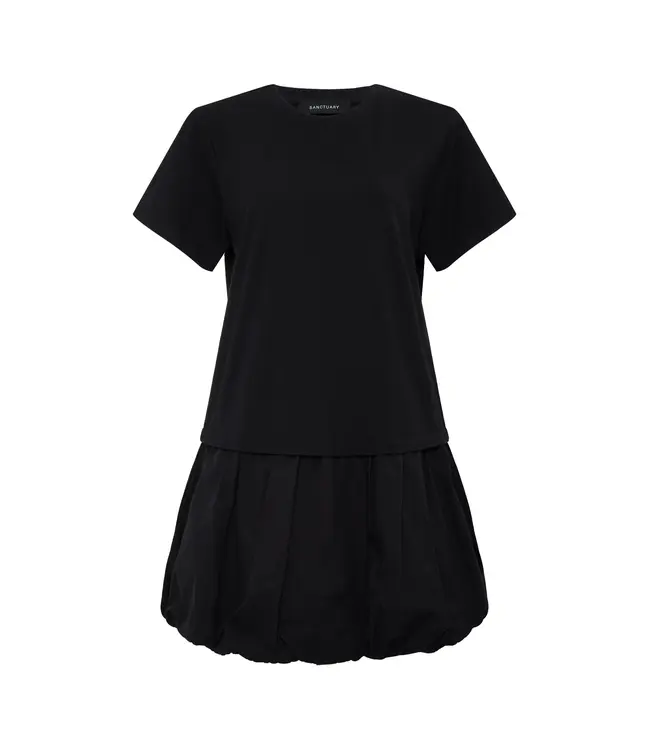 Sanctuary For keeps bubble tshirt dress