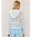 Bella Dahl Bella Dahl Crochet hoodie B20120-K91-304