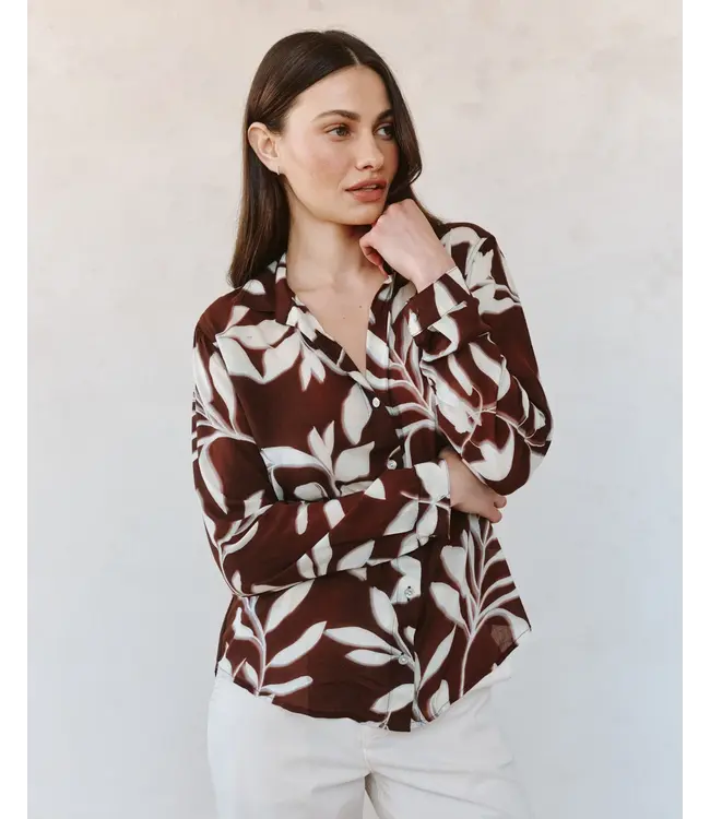 Bella Dahl Bella Dahl Classic button down shirt B2027-L12-304