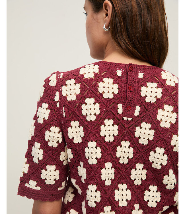 Yerse Crochet effect sweater