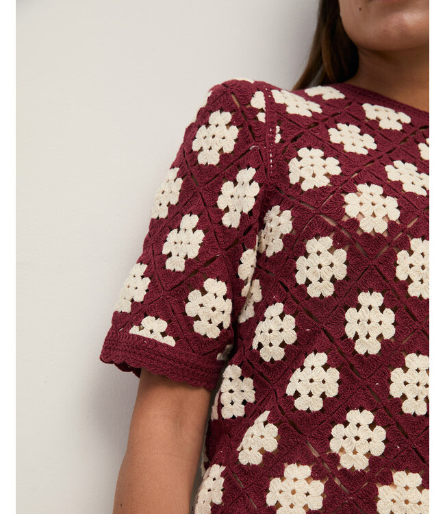 Yerse Crochet effect sweater