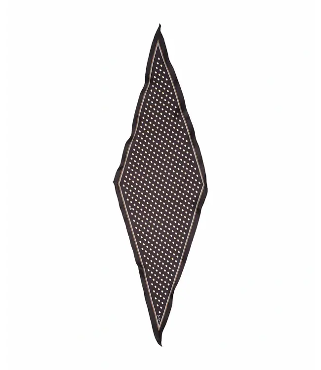 Echo  Dot silk diamond scarf