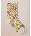 Bleu Foret Bleu Foret Velvet cotton socks s/pattern 6606