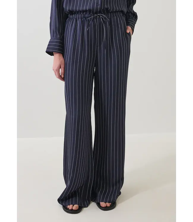 Patrick Assaraf Silk drawstring pant