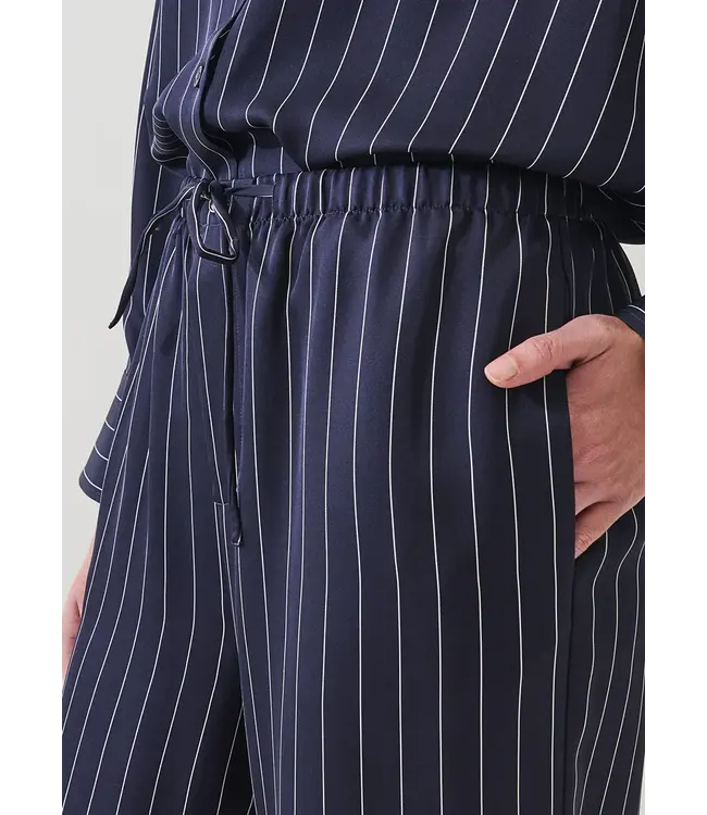 Patrick Assaraf Silk drawstring pant