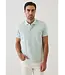 Patrick Assaraf Men's iconic button down polo w/tipping