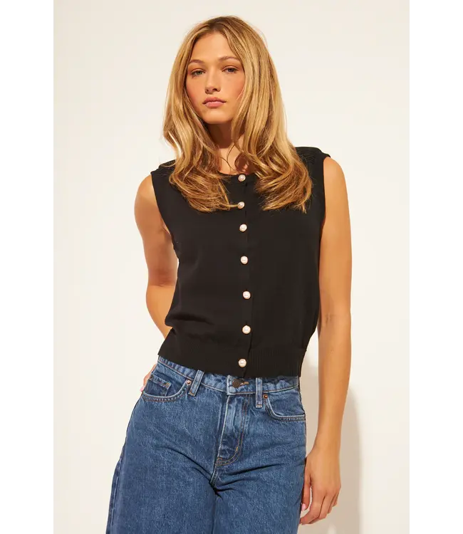 John & Jenn  Micah sleeveless sweater