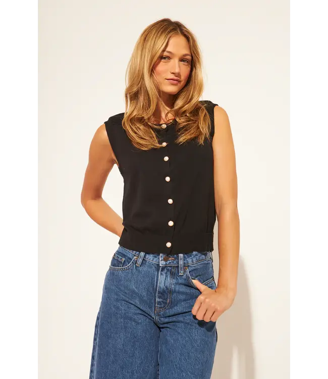 John & Jenn  Micah sleeveless sweater