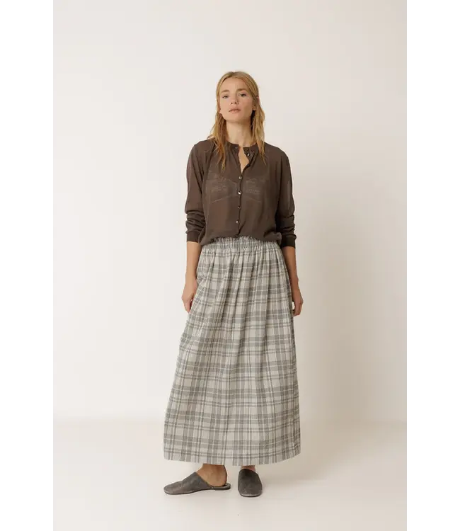 Indi & Cold Knit sheer jacket