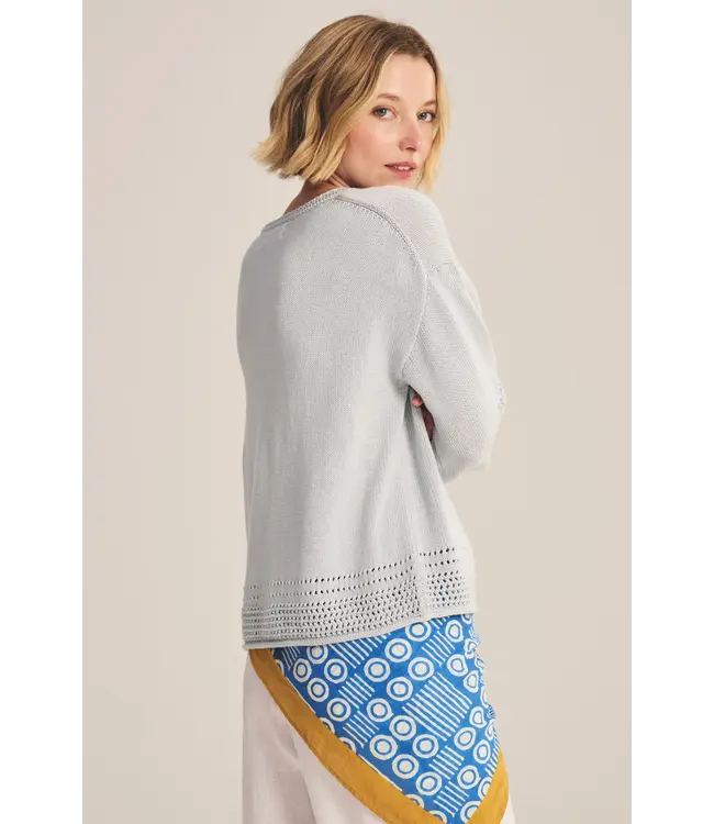 Velvet Rosalyn pima cotton sweater