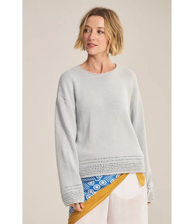 Velvet Rosalyn pima cotton sweater