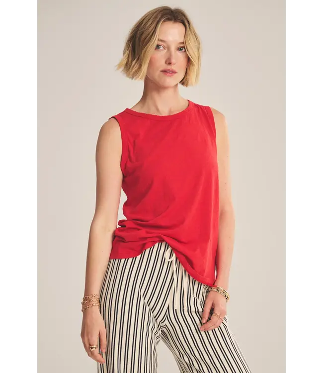 Velvet Taurus cotton slub tank top