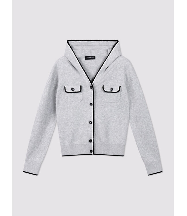 Repeat Knitted cardigan