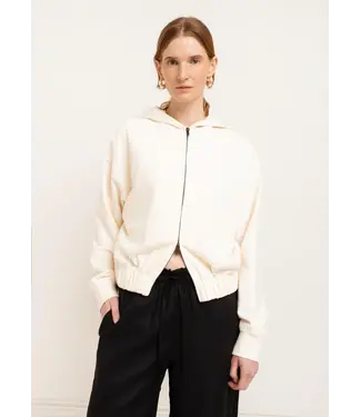 Paper Label Brea zip-up hoodie