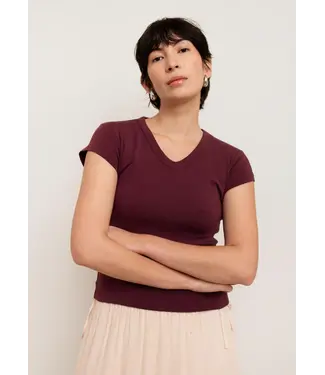 Paper Label Suzy high vneck