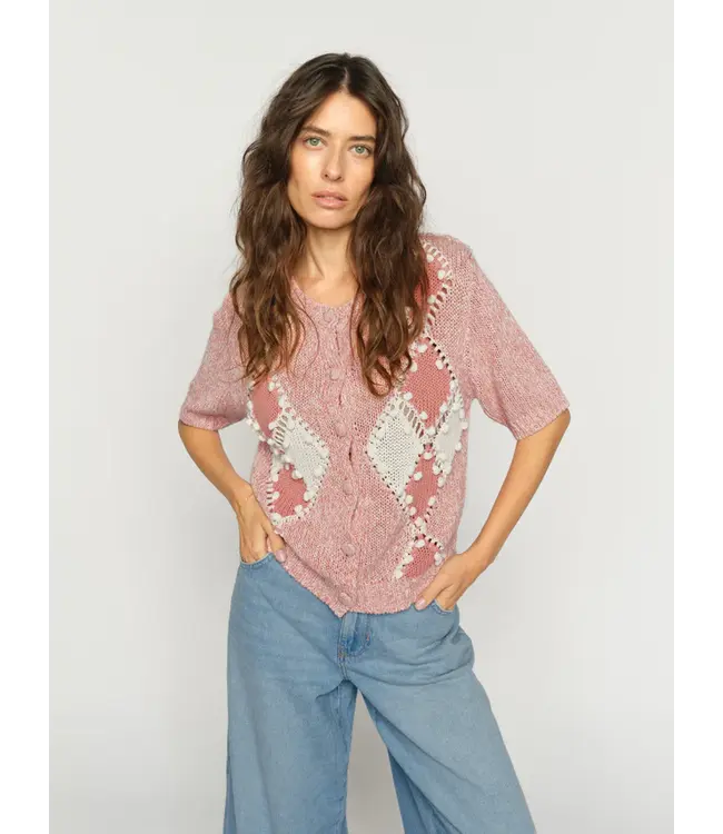 Mos Mosh Elio ss knit cardigan - pre-order now!