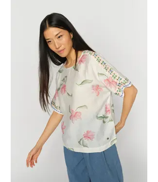 Mos Mosh Palma Flowish orchid blouse