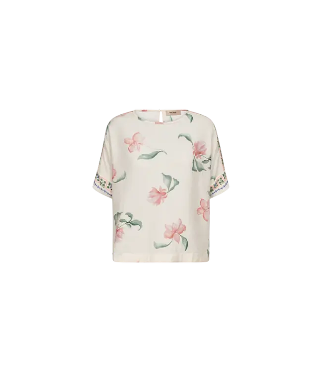 Mos Mosh Palma Flowish orchid blouse
