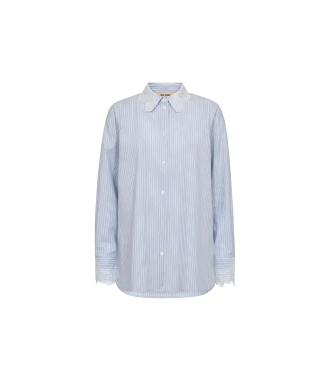 Mos Mosh Elinda stripe lace shirt
