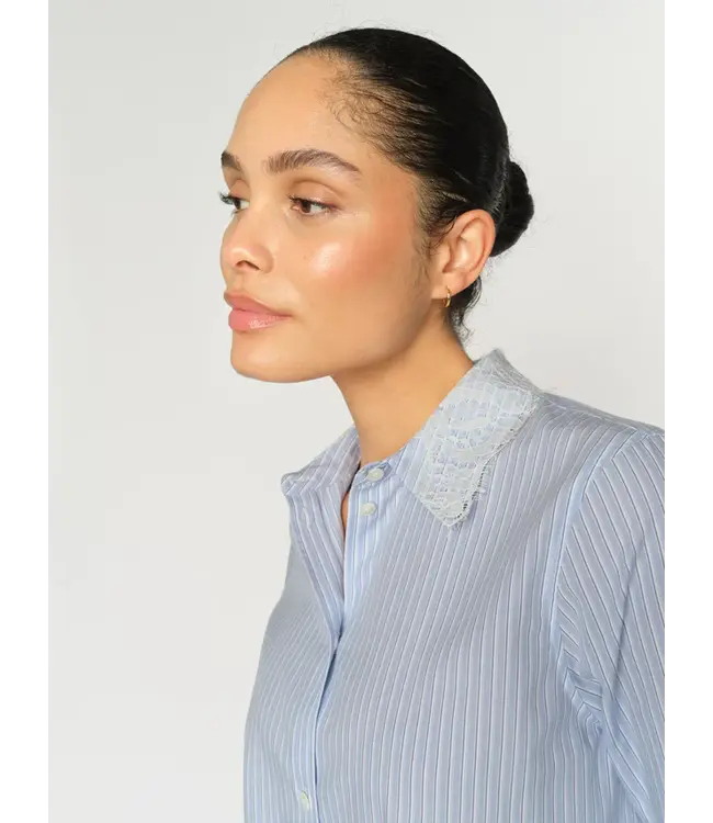 Mos Mosh Elinda stripe lace shirt  - pre-order now!