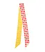 Echo Spot and dot silk ribbon scarf