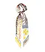 Echo Coastal collage silk ribbon scarf